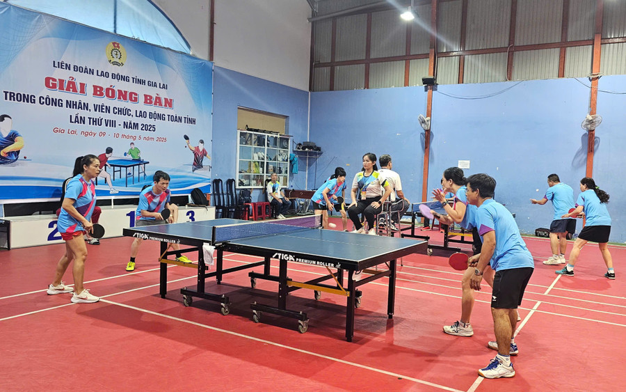 Tham gia giải có 22 đoàn với gần 200 vận động viên.Ảnh: R.H z6582928819285-4bccf579377290abe013dd9ad70de499.jpg