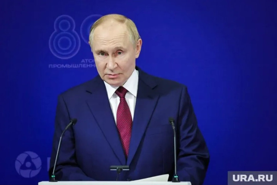 Ông Putin vừa đáp trả thông tin "nhượng bộ lãnh thổ cho Ukraine". Ảnh: Ura.ru b4.jpg
