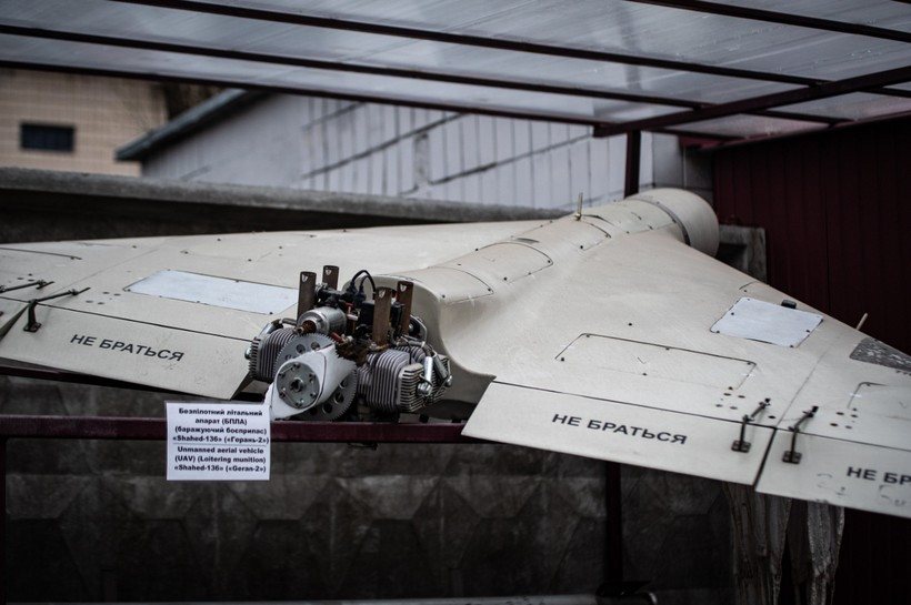 Mẫu UAV Shahed-136 của Nga. Ảnh: Getty mau-uav-shahed-136-cua-nga-anh-getty.png