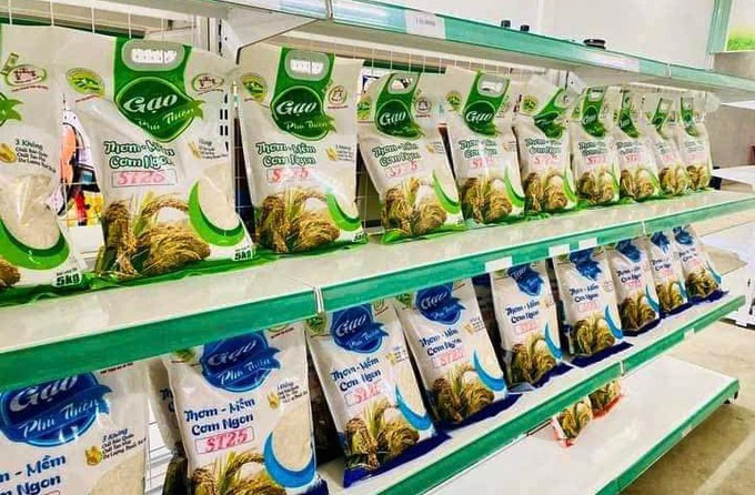 Sản phẩm "Gạo Phú Thiện" của HTX Nông nghiệp Chư A Thai đạt tiêu chuẩn OCOP. Ảnh: M.T san-pham-gao-mang-thuong-hieu-gao-phu-thien-cua-htx-nong-nghiep-chu-a-thai-dat-ocop.jpg