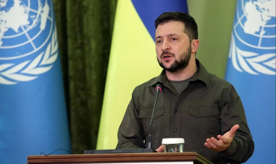 Tổng thống Ukraine Volodymyr Zelensky. Ảnh: Raconteur h2.jpg