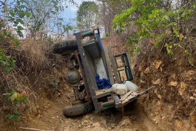 Gia Lai: Lật xe công nông làm 1 người tử vong