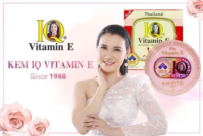 Thu hồi kem thoa mặt IQ Vitamin E Whitening Melasma không đạt chất lượng