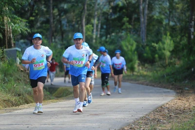 Hơn 550 chân chạy tranh tài ở Giải Việt dã “Chinh phục đỉnh Pờ Yầu”