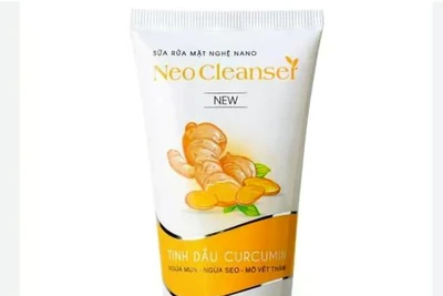 Thu hồi sữa rửa mặt nghệ Nano Neocleanser không đạt chất lượng