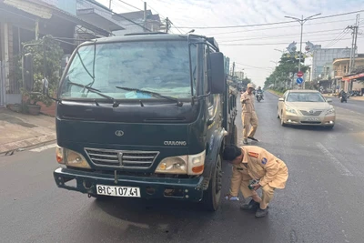 Gia Lai: Nam thanh niên tử vong sau va chạm với xe tải