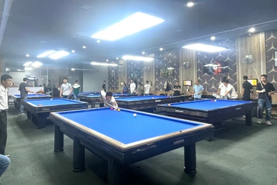 Gia Lai: Gần 100 cơ thủ so tài ở Giải Billiards Carom 3 băng