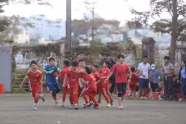 Ươm mầm tài năng bóng đá ở lứa tuổi U9
