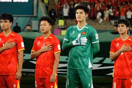 Trung Kiên được triệu tập lên đội tuyển quốc gia.