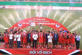 Khuất phục U17 Huế, U17 PVF đăng quang ngôi vô địch Giải U17 Quốc gia
