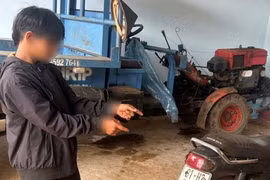 Công an xã Đak Đoa xử lý 3 thiếu niên cướp giật tiền của người khuyết tật