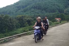 Xử phạt thanh niên có biểu hiện càn quấy trên đập Tân Sơn 