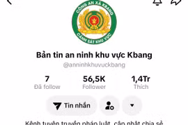 Công an xã Kbang nhập vai, làm clip “gây sốt” trên mạng xã hội.