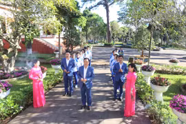 Trung tâm Huấn luyện và Thi đấu thể thao Pleiku dâng hương tưởng niệm Chủ tịch Hồ Chí Minh