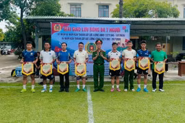 8 đội bóng tranh tài tại giải bóng đá chào mừng ngày truyền thống lực lượng an ninh nhân dân