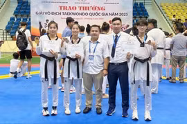 2 võ sĩ Gia Lai tranh tài ở Giải Vô địch Taekwondo châu Á.