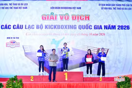 Gia Lai giành 12 huy chương ở Giải Kickboxing quốc gia