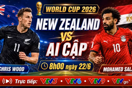 Link xem trực tiếp New Zealand vs Ai Cập 8h trên VTV hôm nay 22/6