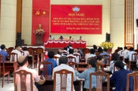 Quang cảnh buổi tiếp xúc cử tri huyện Krông Pa. Ảnh: Thanh Tâm