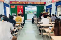 Quang cảnh lớp tập huấn. Ảnh: Hoa Mai