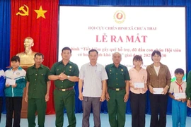 Cựu chiến binh xã Chư A Thai ra mắt mô hình tiết kiệm gây quỹ hỗ trợ con cháu hội viên khó khăn