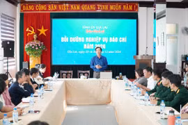 Báo Gia Lai bồi dưỡng nghiệp vụ báo chí cho gần 40 phóng viên và cộng tác viên