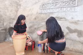 Khánh thành giọt nước làng Bi