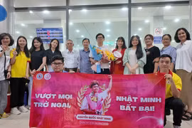 Nhật Minh trở về sau hành trình chinh phục "Đường lên đỉnh Olympia"