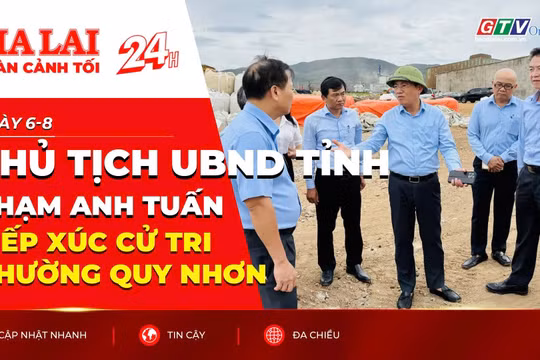 Chủ tịch UBND tỉnh Phạm Anh Tuấn tiếp xúc cử tri phường Quy Nhơn