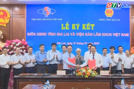 Điểm tin trưa: Gia Lai ký kết hợp tác chiến lược với Viện Hàn lâm Khoa học và Công nghệ Việt Nam