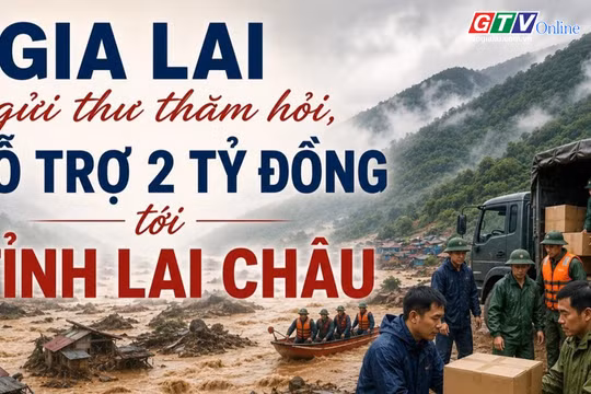 Toàn cảnh Gia Lai 24h: Hỗ trợ 2 tỷ đồng và thuốc, hóa chất y tế cho Lai Châu
