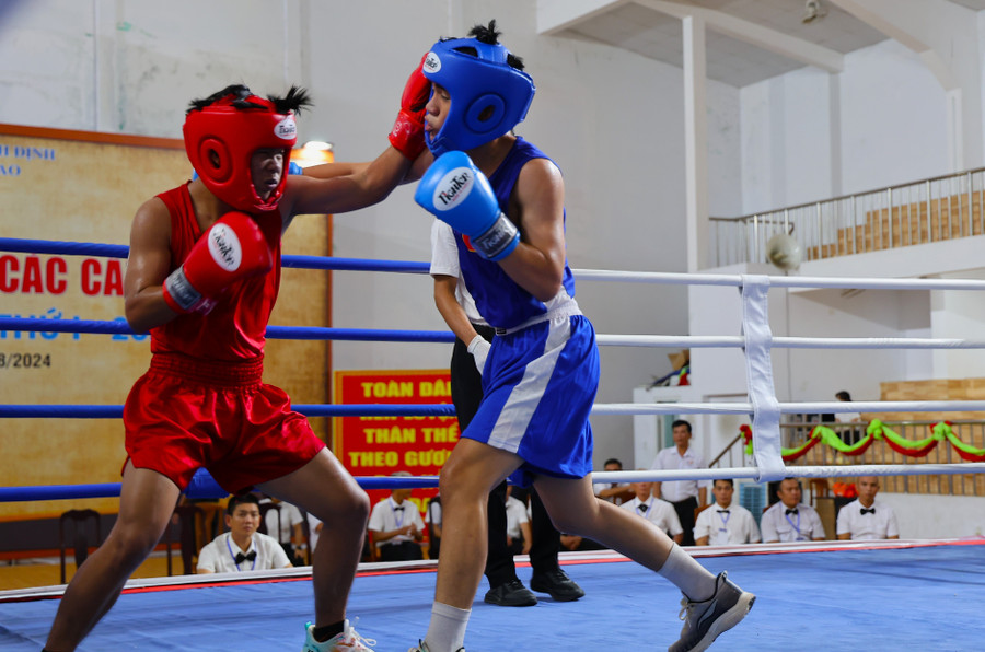 Giải đấu là dịp đánh giá phong trào tập luyện môn boxing trên toàn quốc. Ảnh: Huỳnh Vỹ 1-1.jpg