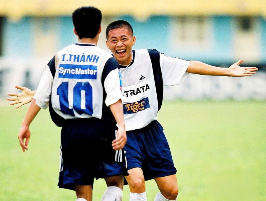 Bùi Đoàn Quang Huy khi còn thi đấu cho CLB Công an Hà Nội. Ảnh: Nguyễn Quang Minh bui-doan-quang-huy7-9916.jpg