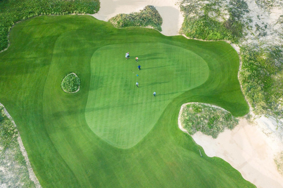 Giải vô địch golf quốc gia 2025, cúp VinFast - Gia Lai là lần đầu tiên giải đấu được tổ chức tại khu vực miền Trung - Tây Nguyên. Ảnh: BTC gofl.jpg