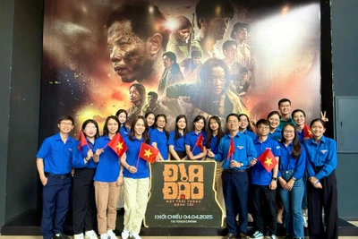 Tuổi trẻ Báo Gia Lai và BIDV ôn lại lịch sử qua bộ phim “Địa đạo: Mặt trời trong bóng tối”