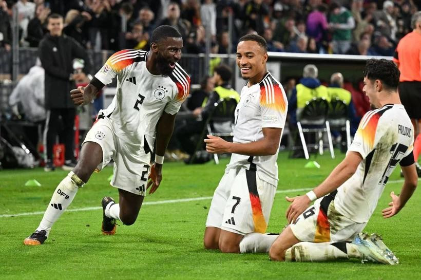 Đức trở thành đội đầu tiên vào tứ kết Nations League mùa này. (Nguồn: Reuters) xac-dinh-doi-tuyen-dau-tien-gop-mat-tai-tu-ket-nations-leaguedd-12.webp