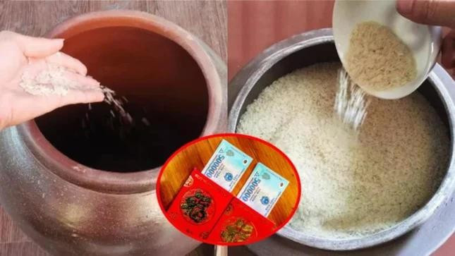 Hộp đựng gạo, tủ lạnh, tủ đựng đồ ăn không được để trống trong năm mới. Ảnh minh họa: Internet Hộp đựng gạo, tủ lạnh, tủ đựng đồ ăn không được để trống trong năm mới. Ảnh minh họa: Internet