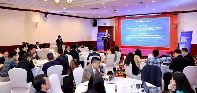 Toàn cảnh hội thảo. (Ảnh: Báo Giáo dục và Thời đại) Toàn cảnh hội thảo. (Ảnh: Báo Giáo dục và Thời đại)