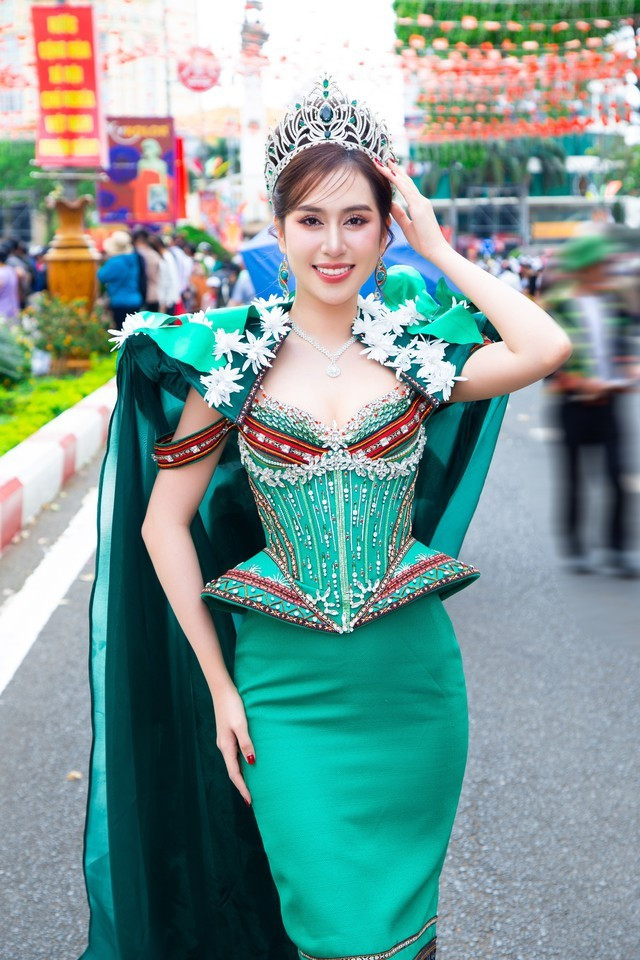 Đinh Thị Hoa trong vai trò đại sứ Đinh Thị Hoa trong vai trò đại sứ