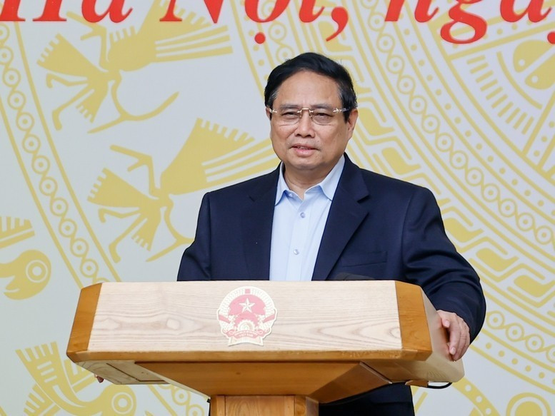 Thủ tướng Phạm Minh Chính làm Trưởng Ban Chỉ đạo các công trình trọng điểm, dự án quan trọng quốc gia lĩnh vực đường sắt. Ảnh nguồn VGP thutuong-chinh-phu.jpg