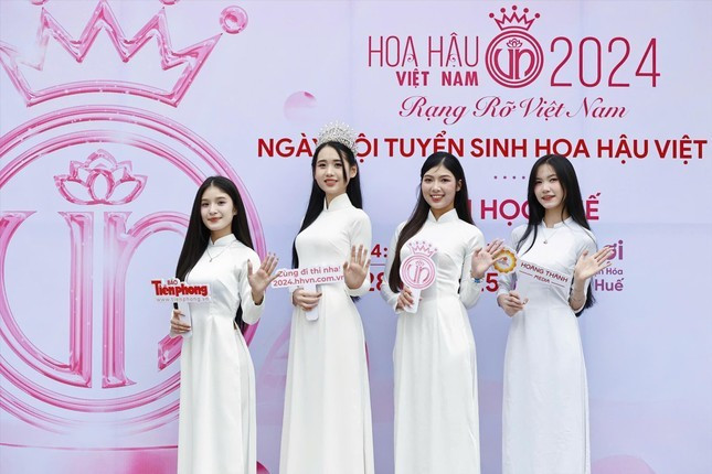 Các nàng thơ xứ Huế đầy tự tin đến với Hoa hậu Việt Nam 2024. Ảnh: Như Ý hoa-h-au-viet-nam.jpg