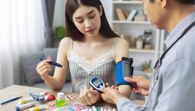Ăn 1 quả xoài cỡ trung bình giúp giảm đáng kể tình trạng kháng insulin, cải thiện khả năng điều chỉnh lượng đường trong máu. Ảnh: AI 2nha-khoa-hoc.jpg