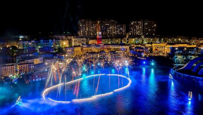 Nhiều màn trình diễn pháo hoa khác nhau ở Phú Quốc Nhiều màn trình diễn pháo hoa khác nhau ở Phú Quốc