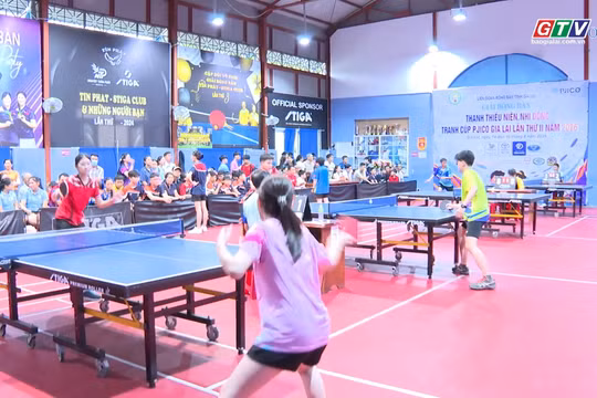Ngày hội của tài năng bóng bàn trẻ đến từ 3 tỉnh