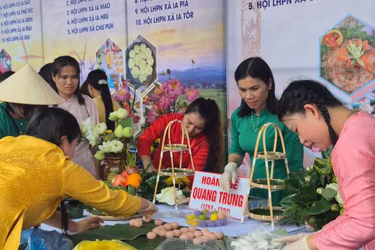 Đặc sắc Hội thi bánh dân gian nhân Lễ giỗ Hoàng đế Quang Trung lần thứ 234