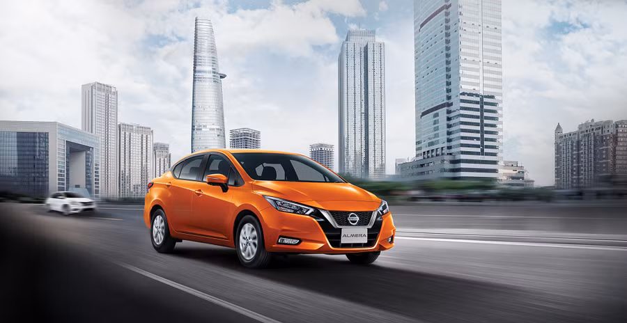 Mẫu Nissan Almera tại Việt Nam. Ảnh:ST