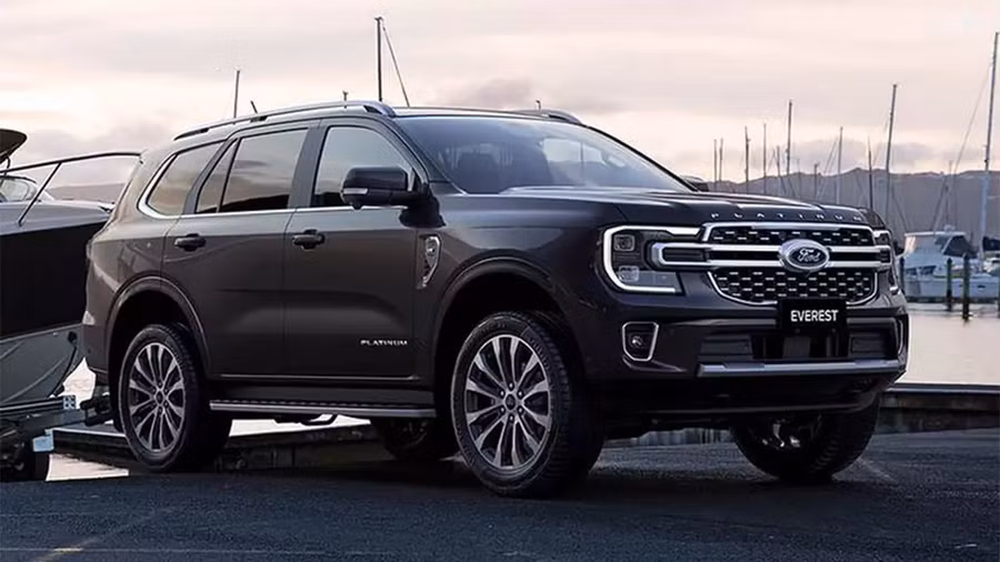 Mẫu Ford Everest Platinum mới. Ảnh: ST