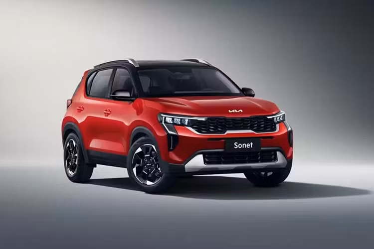 Mẫu xe KIA Sonet 2024. Ảnh: ST