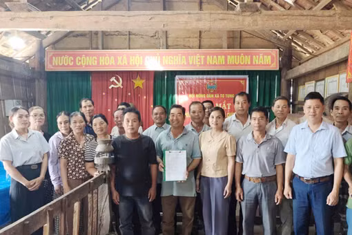 Xã Tơ Tung thành lập Tổ hội nghề nghiệp trồng và chăm sóc chanh dây