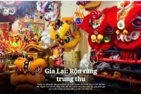 Gia Lai: Rộn ràng trung thu